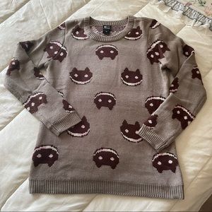 Hot Topic Exclusive Steven Universe Cookie Cat Sweater